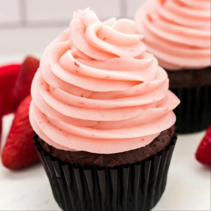 Best Strawberry Buttercream Frosting