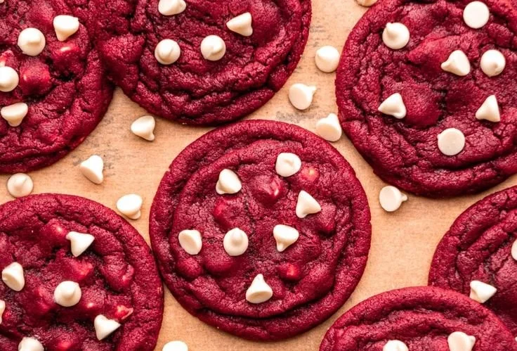 Chewy Red Velvet Cookies Recipe