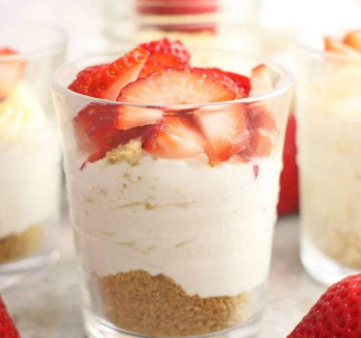 Creamy No-Bake Cheesecake Cups