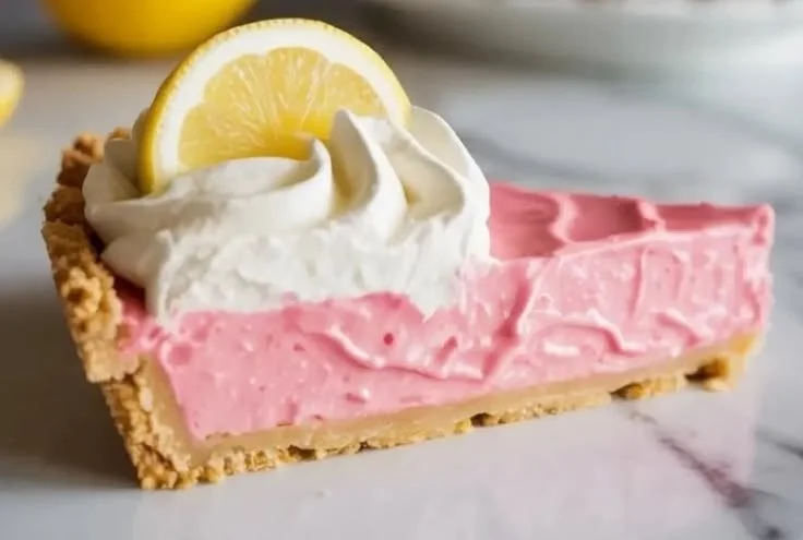 Creamy Pink Lemonade Pie