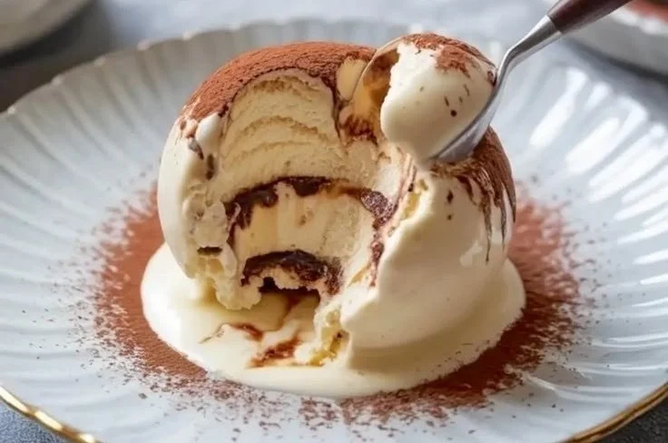 Creamy Tiramisu Ice Cream