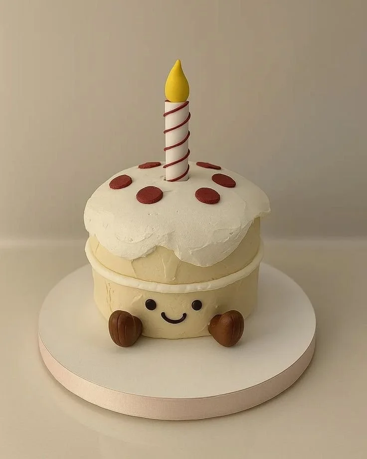 Cute Little Cake-Shaped Cake
