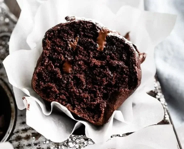Decadent Double Chocolate Espresso Muffins