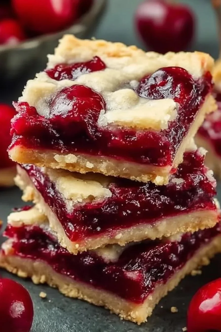 Easy Cherry Pie Bars