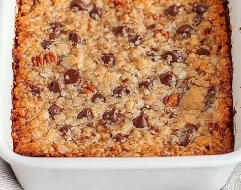 Easy German Chocolate Cookie Bars
