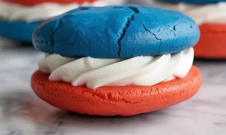 Fourth of July Whoopie Pies