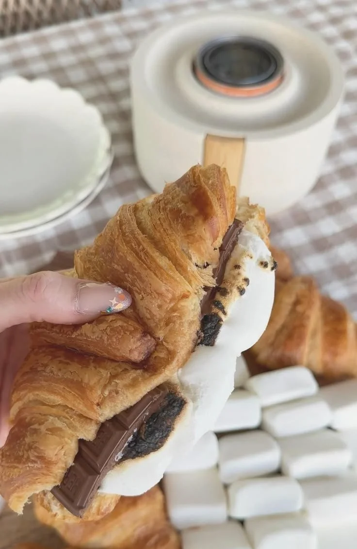 Golden Croissant S'mores