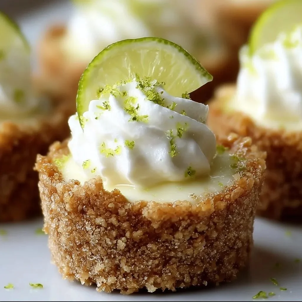Heavenly No-Bake Key Lime Pies