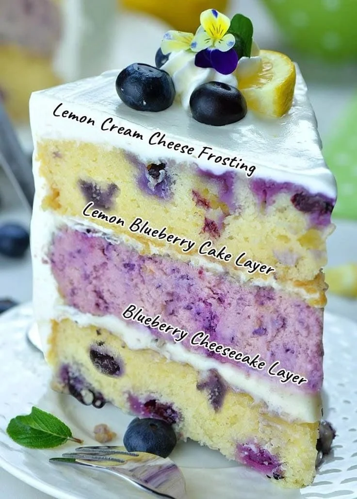 Lemon Blueberry Cheesecake