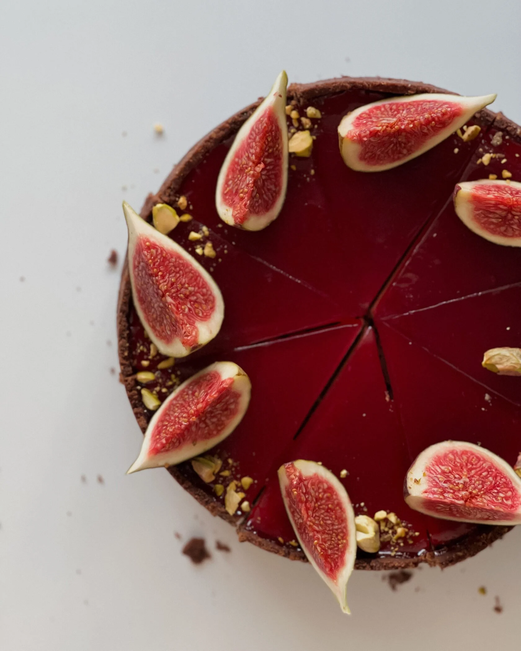 New York Cheesecake with Raspberries