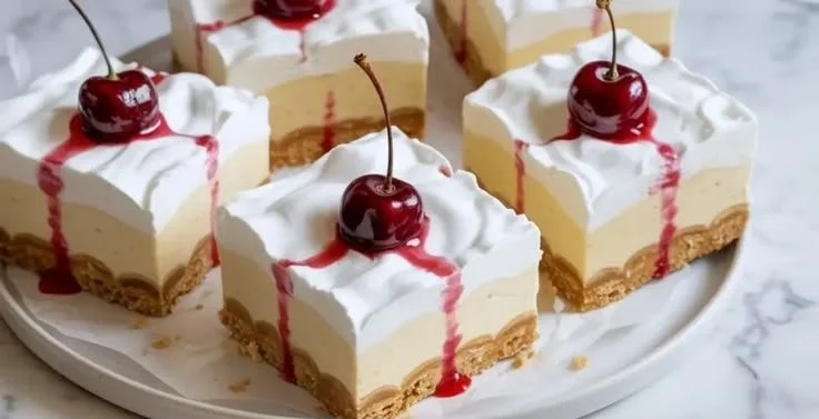 No-Bake Banana Pudding Bars