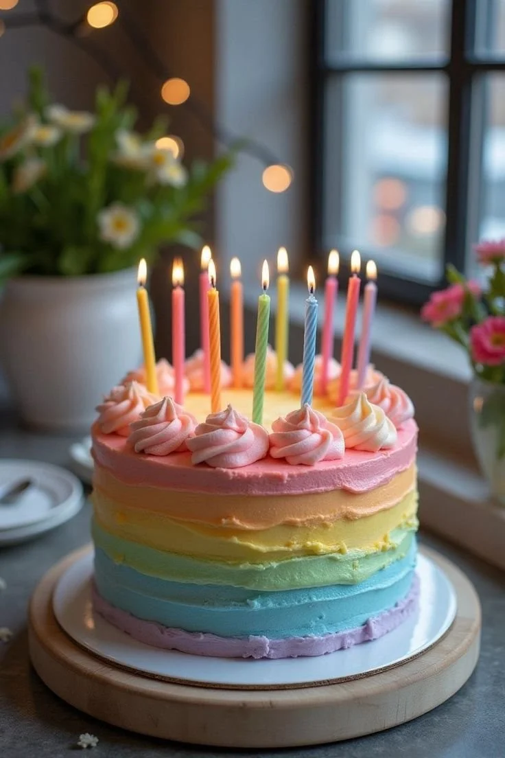 Rainbow Cake