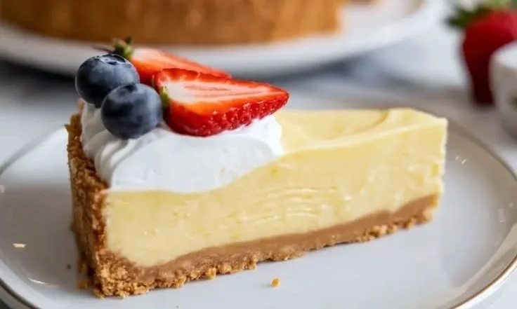 Red White Lemon Icebox Pie