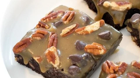 Turtle Brownies