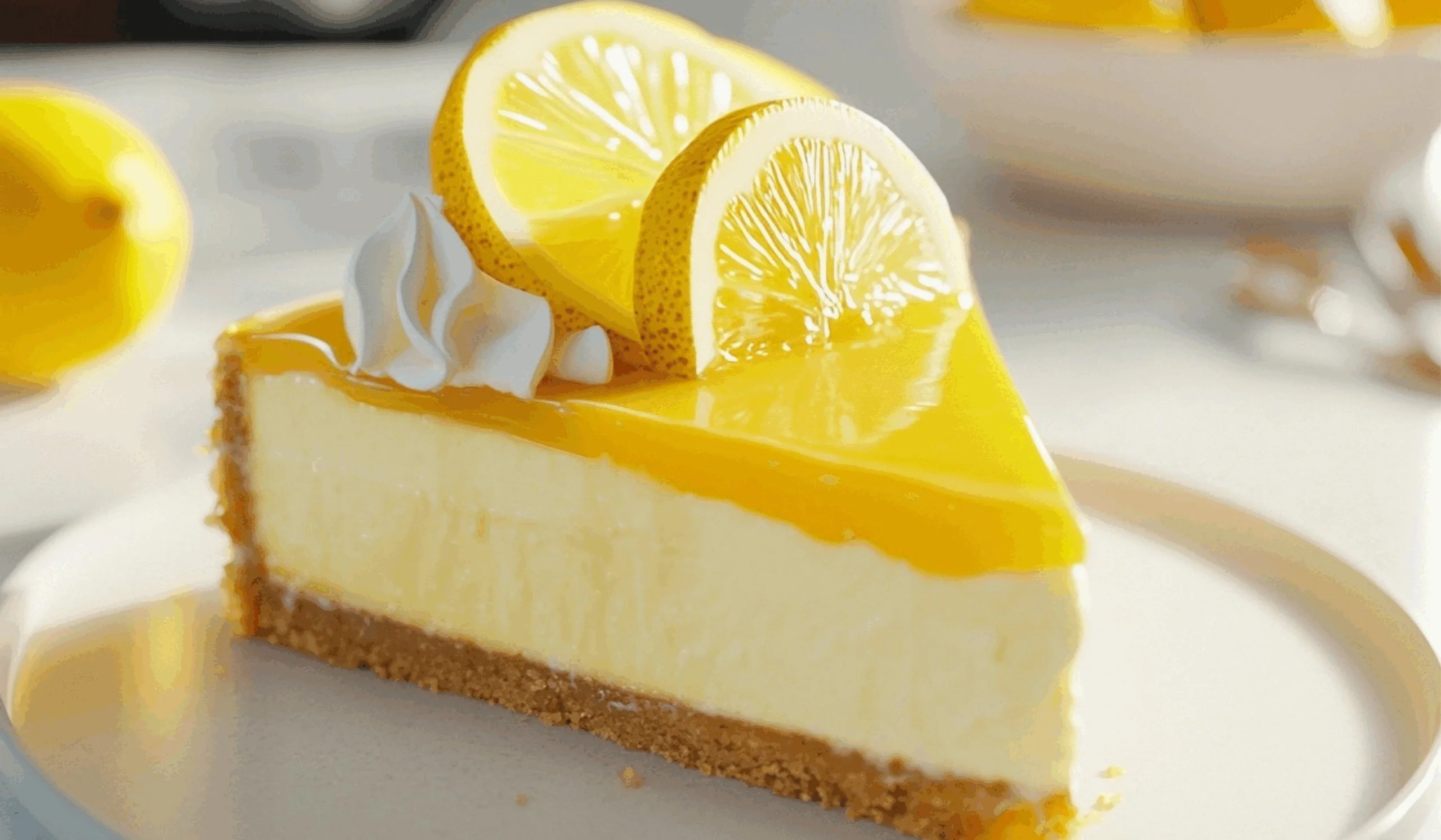 Zesty Lemon Cheesecake Dream