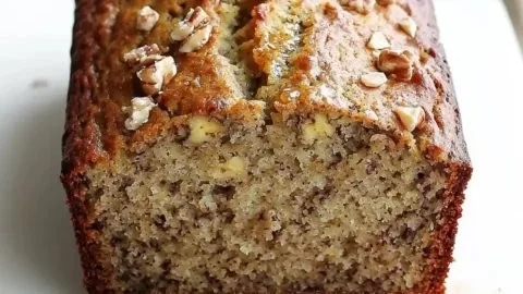 Banana Bread Made with Oil