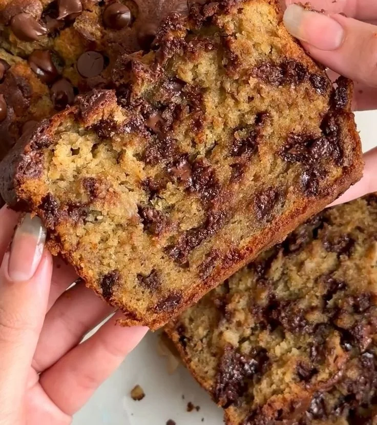 Banana Bread with Chocolate Chips