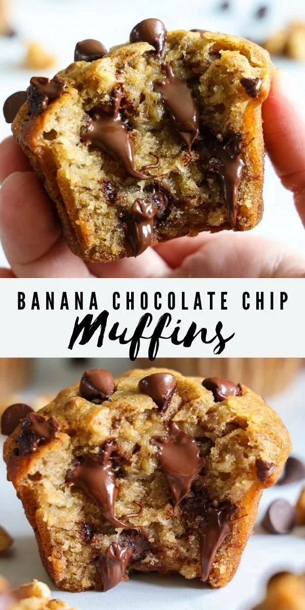 Banana Chocolate Chip Muffins