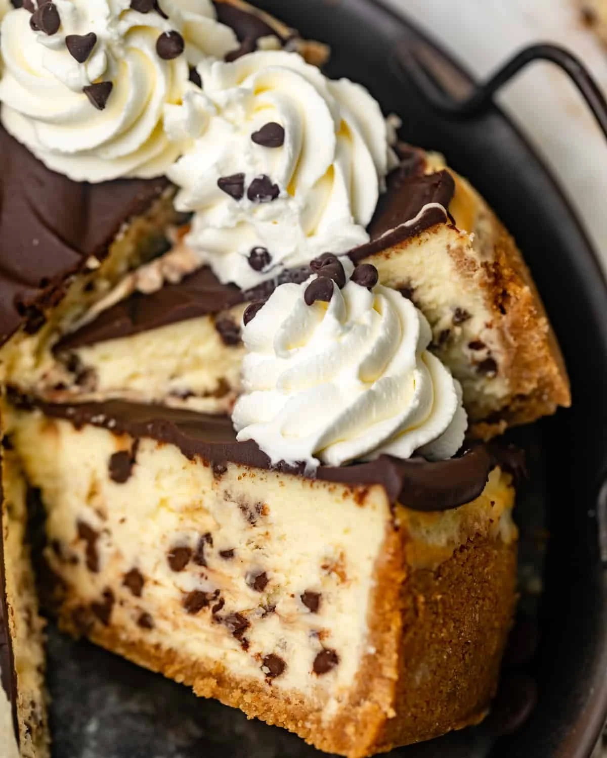 Creamy Chocolate Chip Cheesecake Recipe