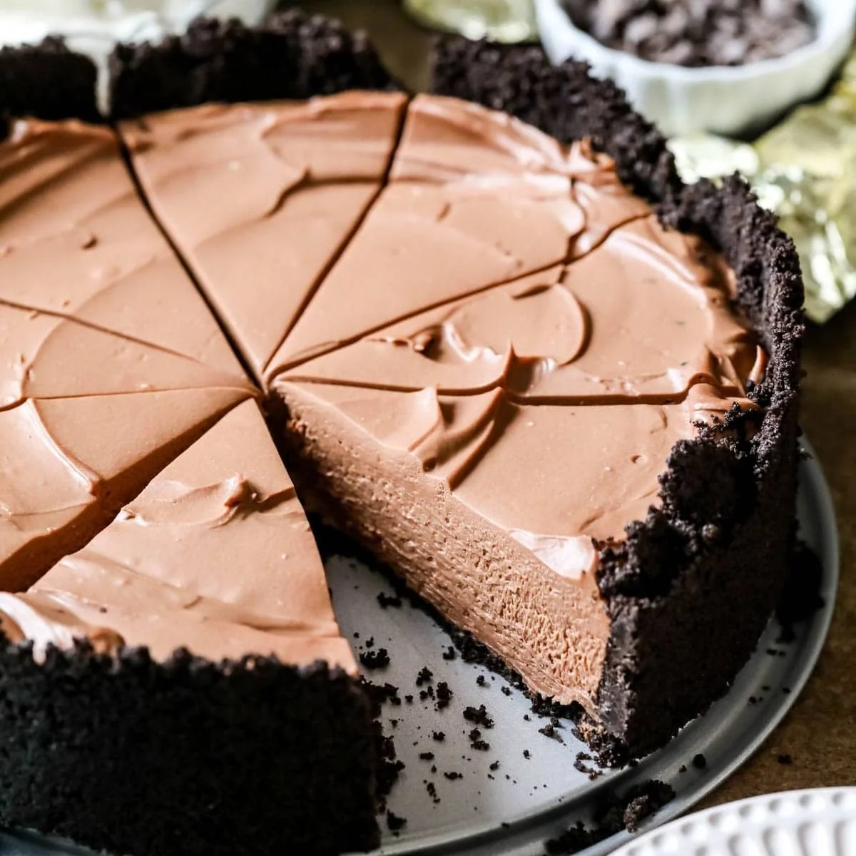 Creamy No-Bake Chocolate Cheesecake Recipe