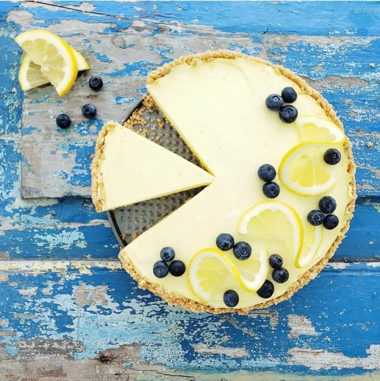 Creamy No-Bake Lemon Cheesecake