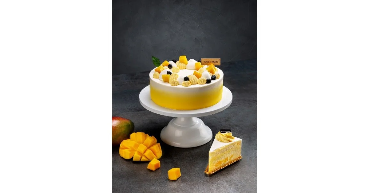 Dreamy Mango Cloud Cake