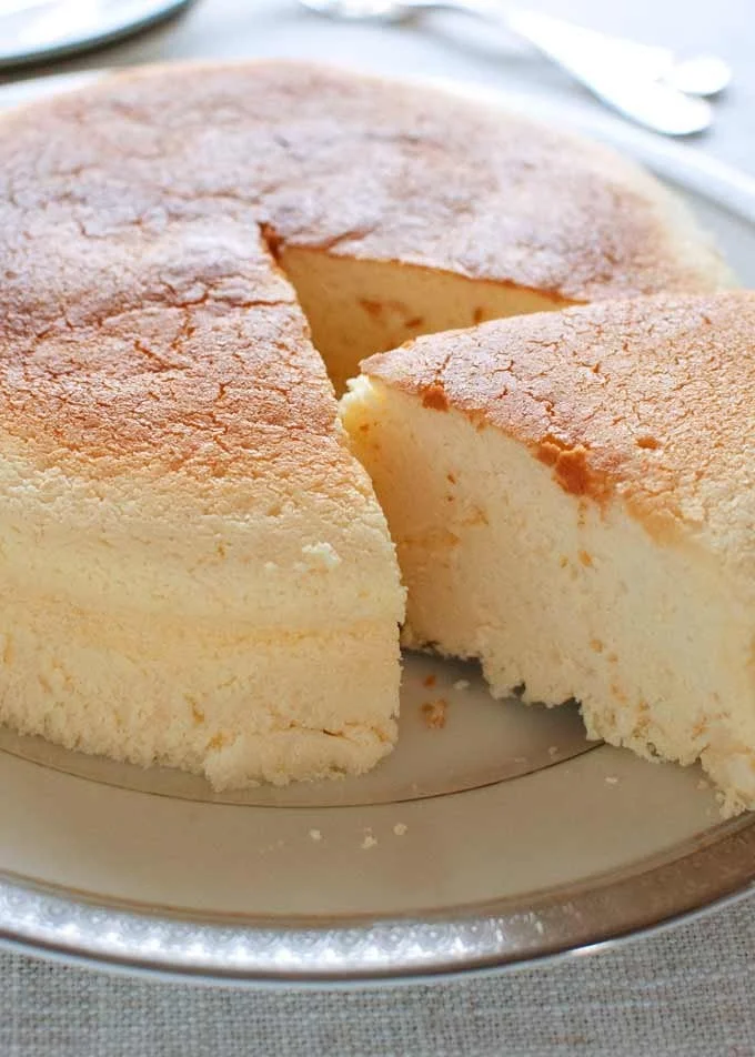 Fluffy Cotton Japanese Cheesecake