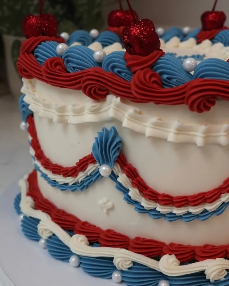 Fourth of July Birthday Cake