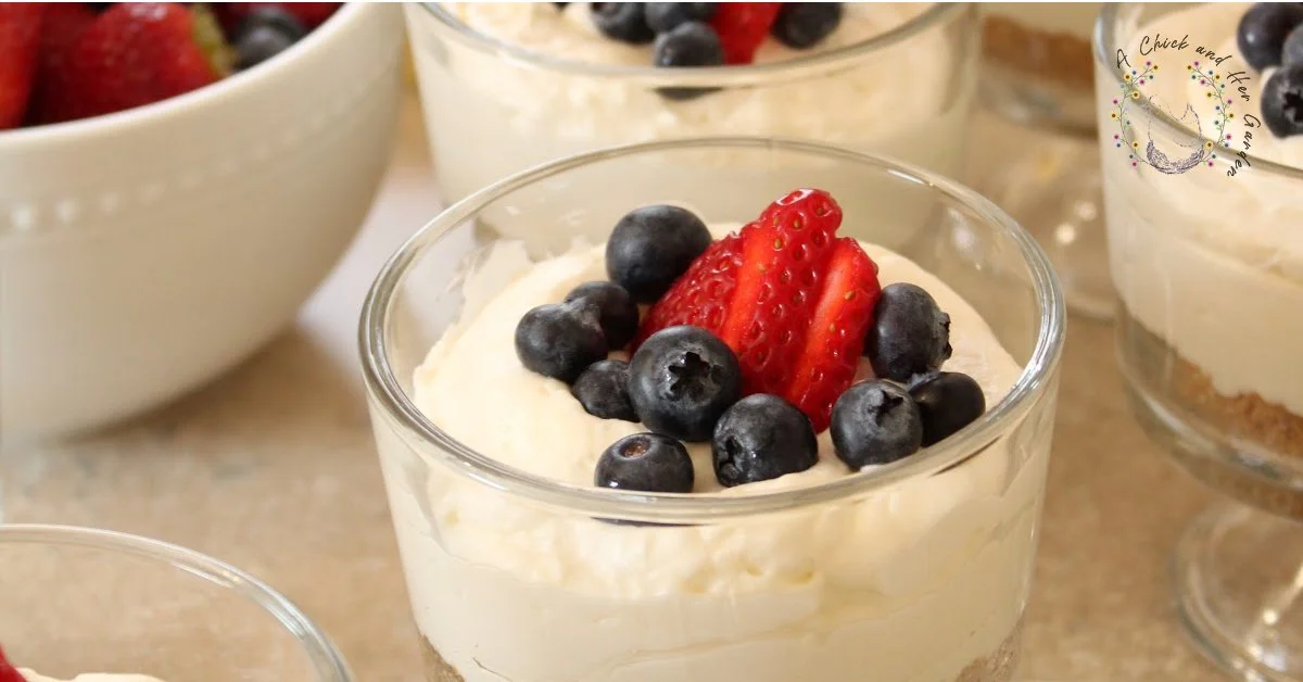 Individual No-Bake Cheesecake Cups