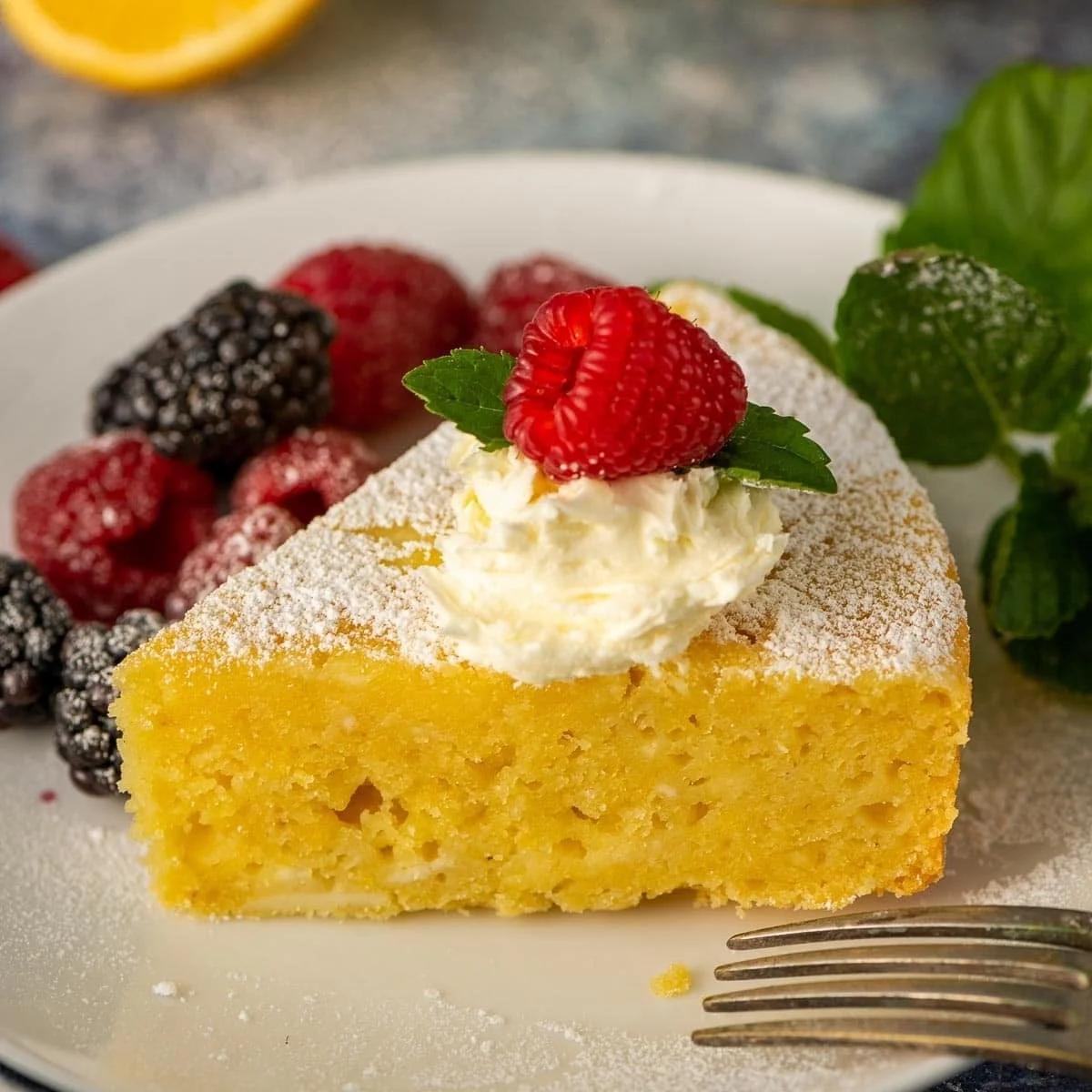 Italian Lemon Ricotta Cake