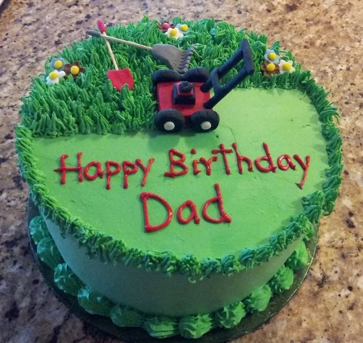 Landscapers Birthday Cake Garden Theme