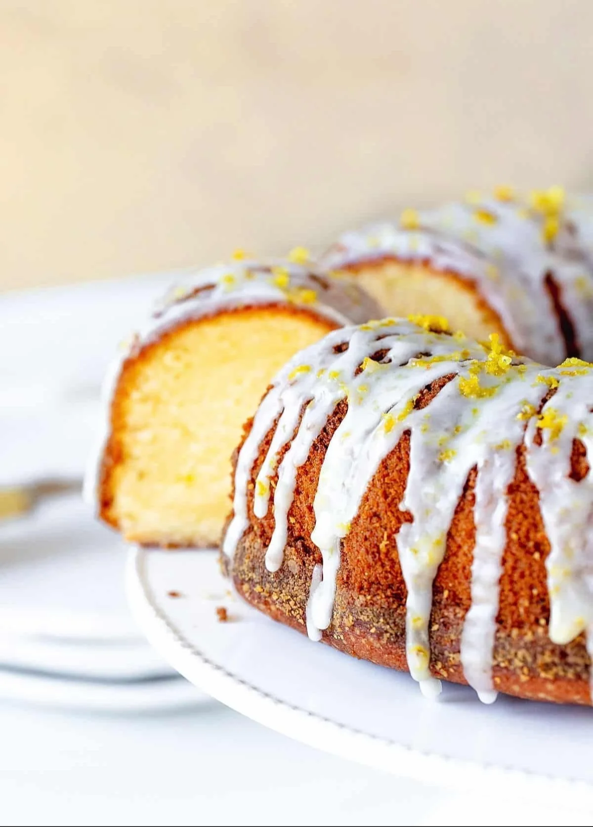 Lemon Bundt Cake with Glaze