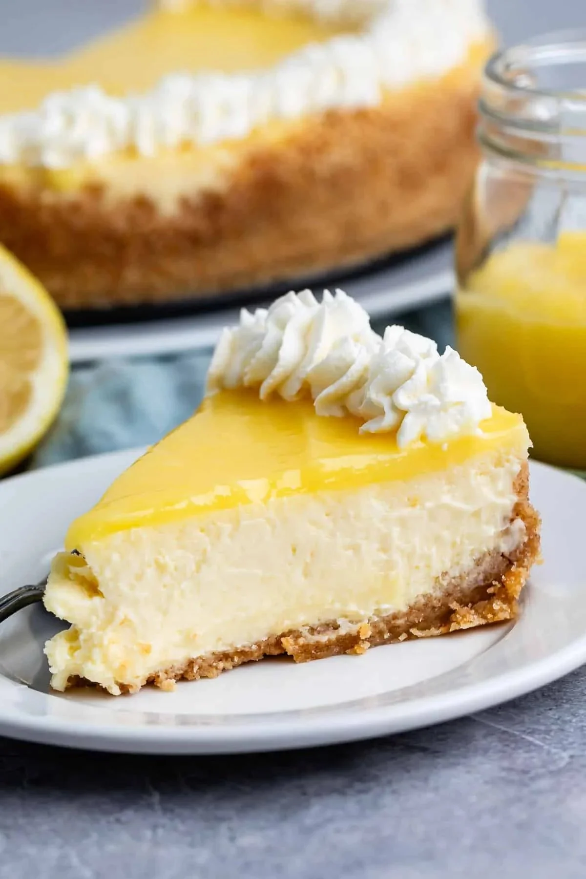 Lemon Cheesecake Graham Cracker Crust