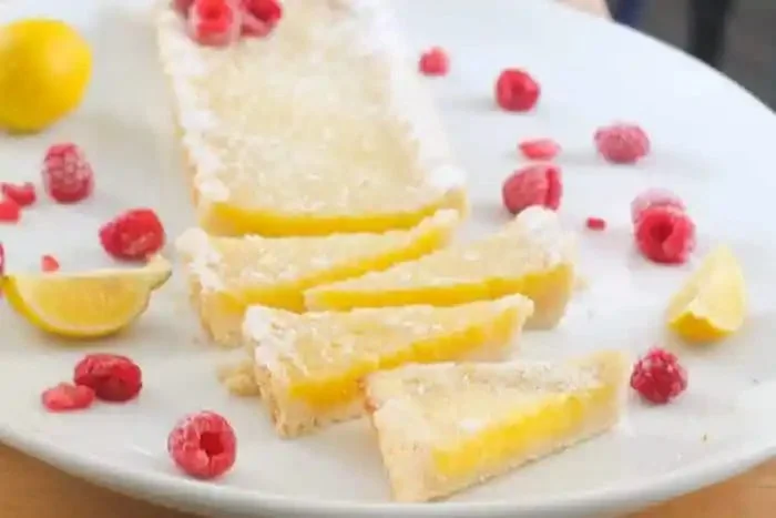 Lemon Curd Tart with Shortbread