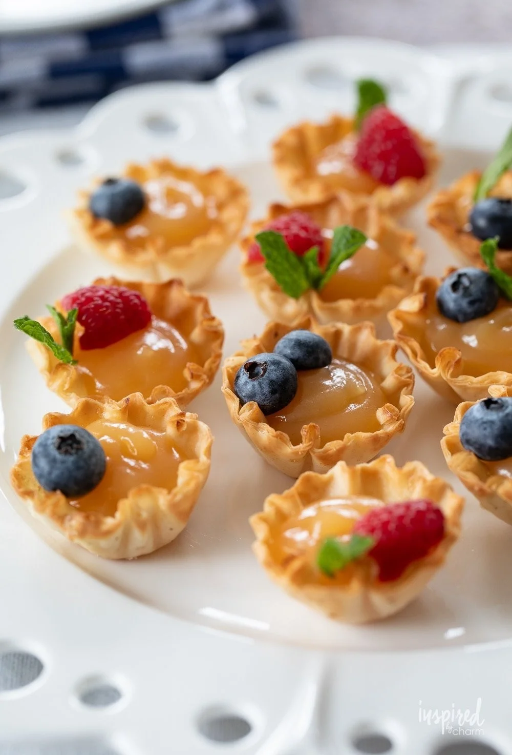 Lemon Curd Tartlets Recipe