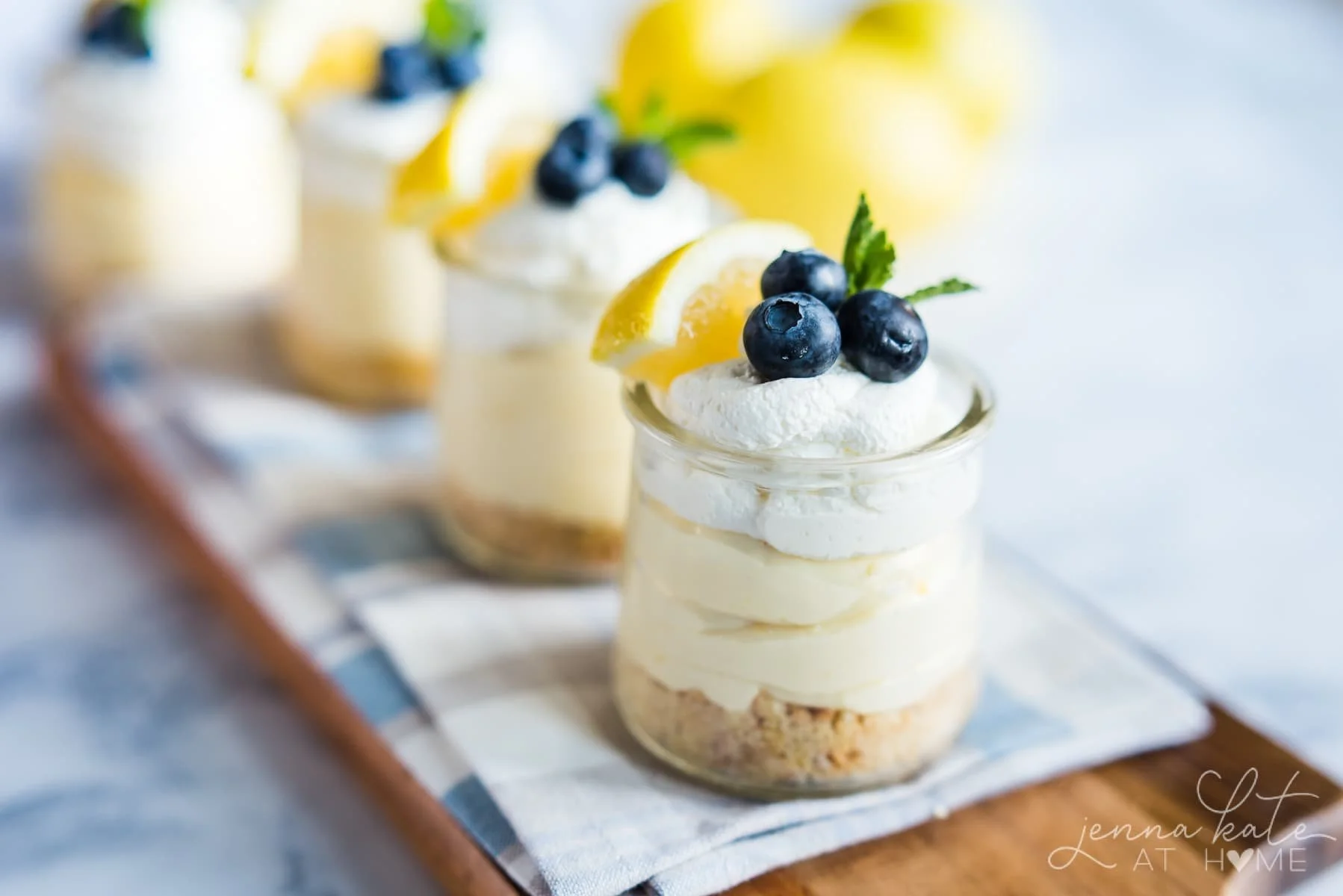 Lemon No-Bake Cheesecake Mousse