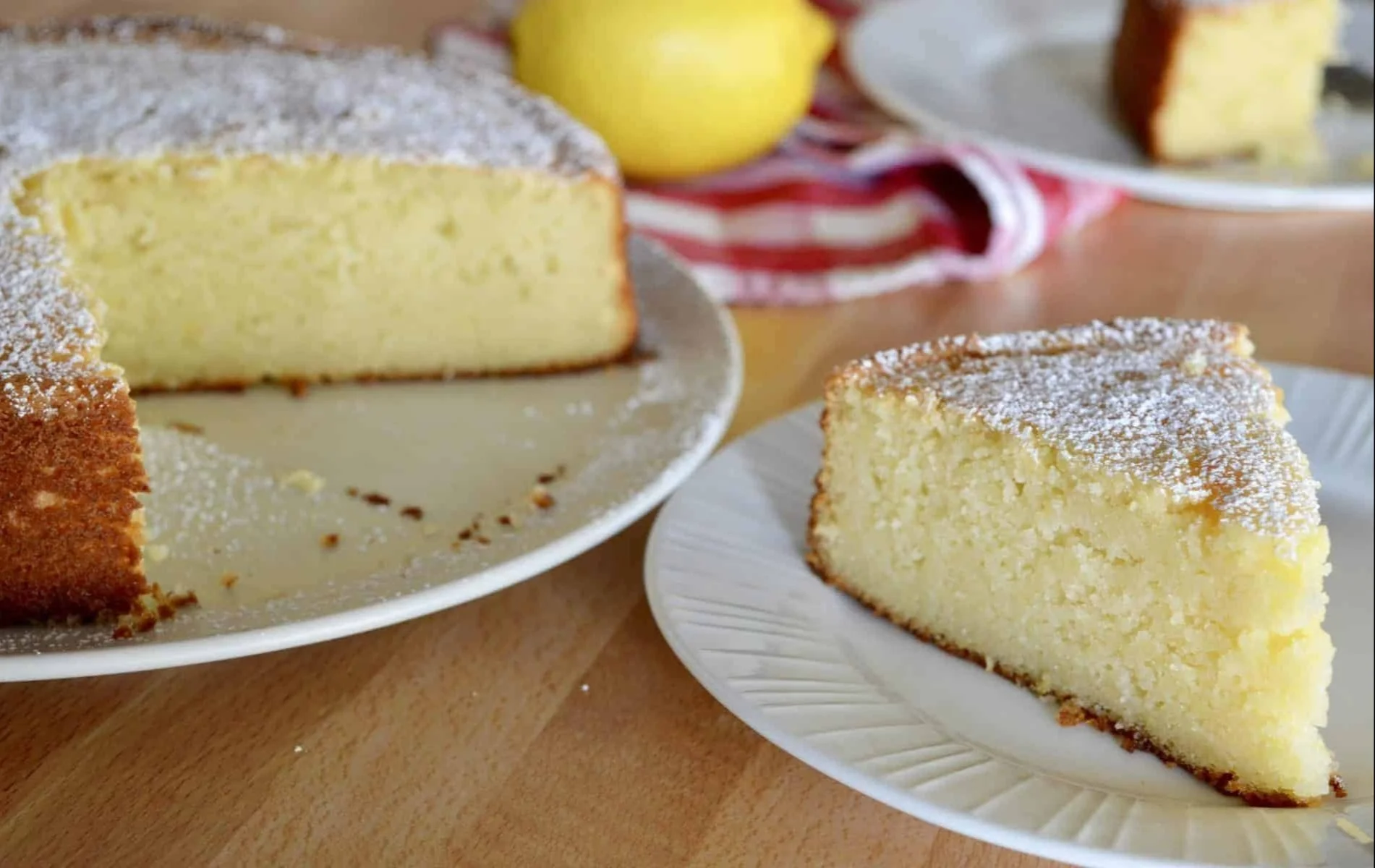 Lemon Ricotta Cake, Italian Classic