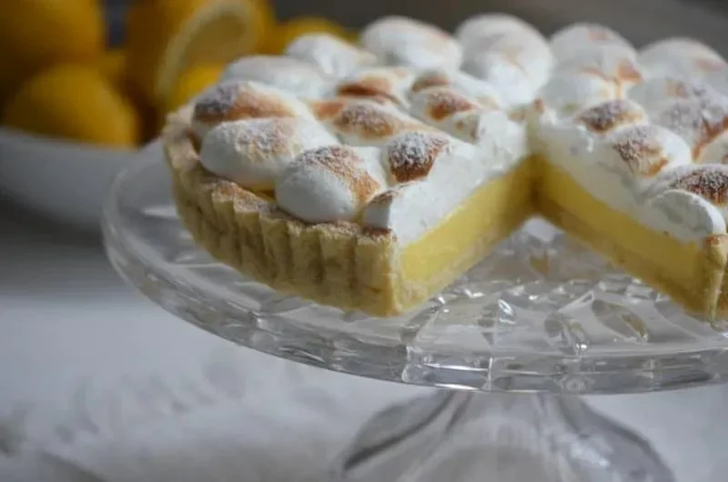 Lemon Zest Meringue Tart