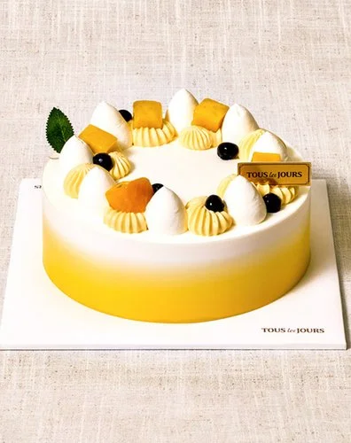 Mango Cloud Cake Dreamy Delight