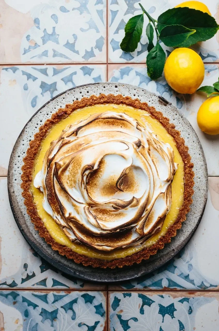 Meyer Lemon Meringue Tart