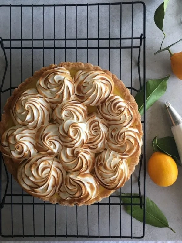 Meyer Lemon Tart with Shortbread