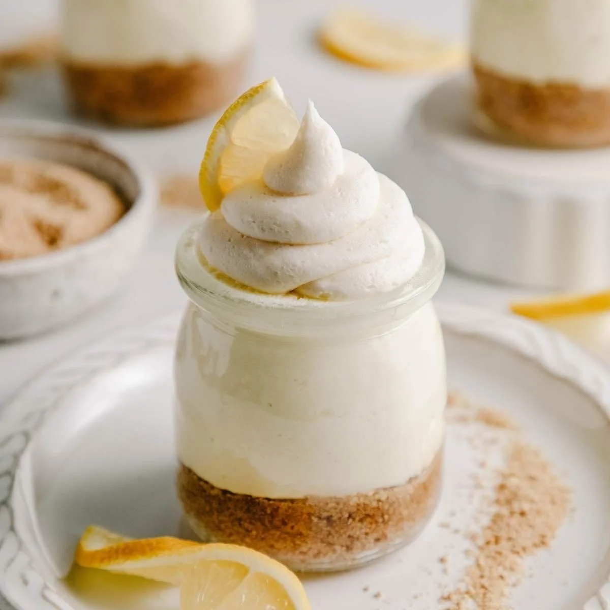 No-Bake Lemon Cheesecake