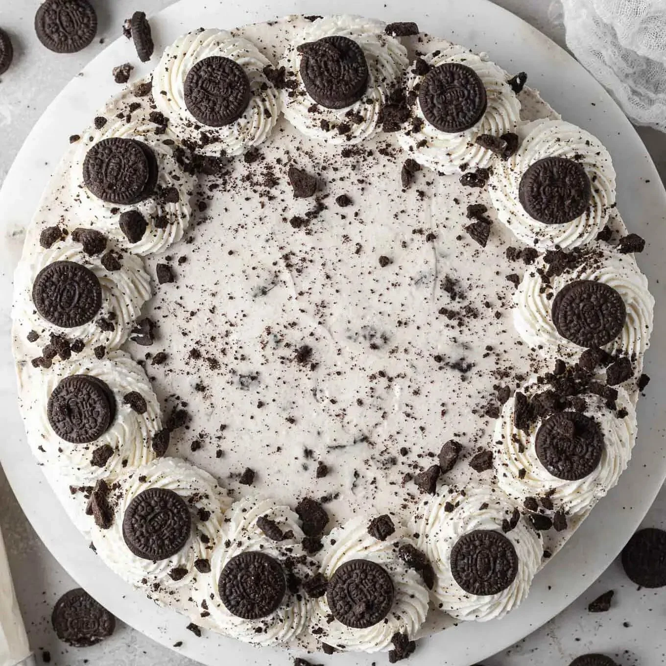 No-Bake Oreo Cheesecake