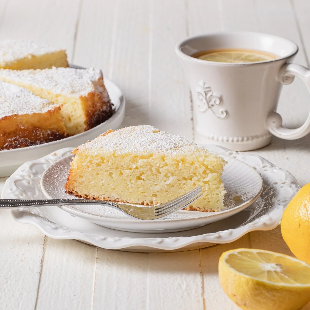 Quick Easy Lemon Ricotta Cake