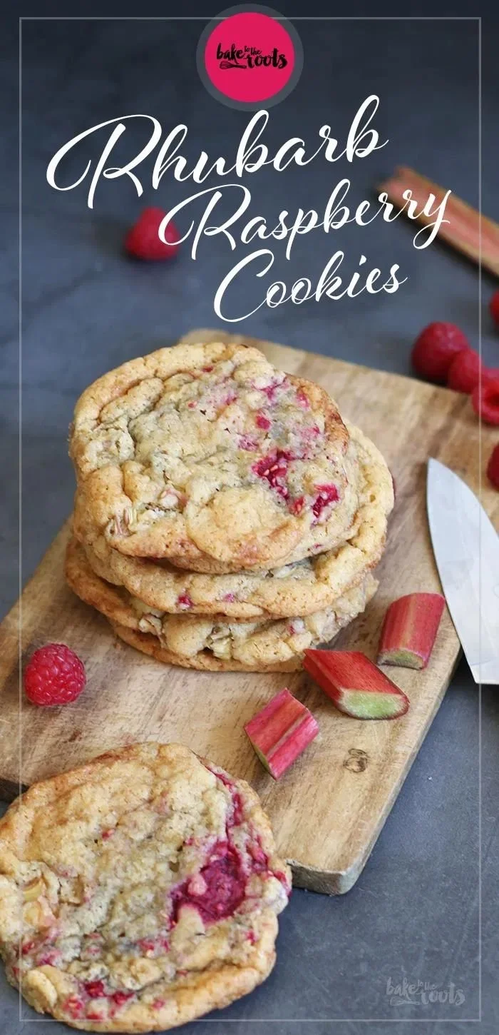 Raspberry Rhubarb Cookie Delights