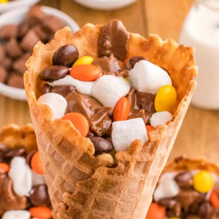 Reese's Campfire Cone Treats