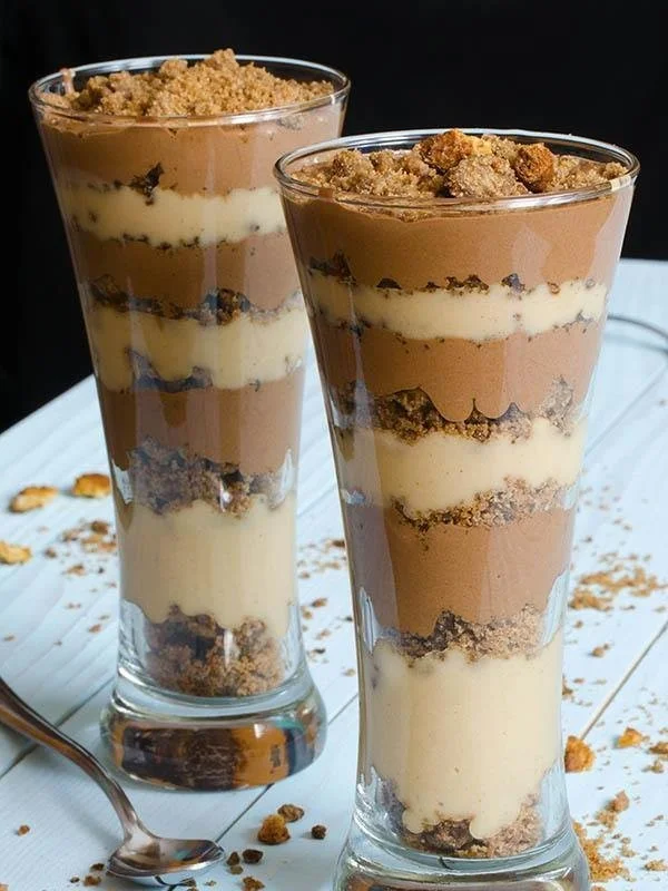 Silky Chocolate Peanut Butter Parfait