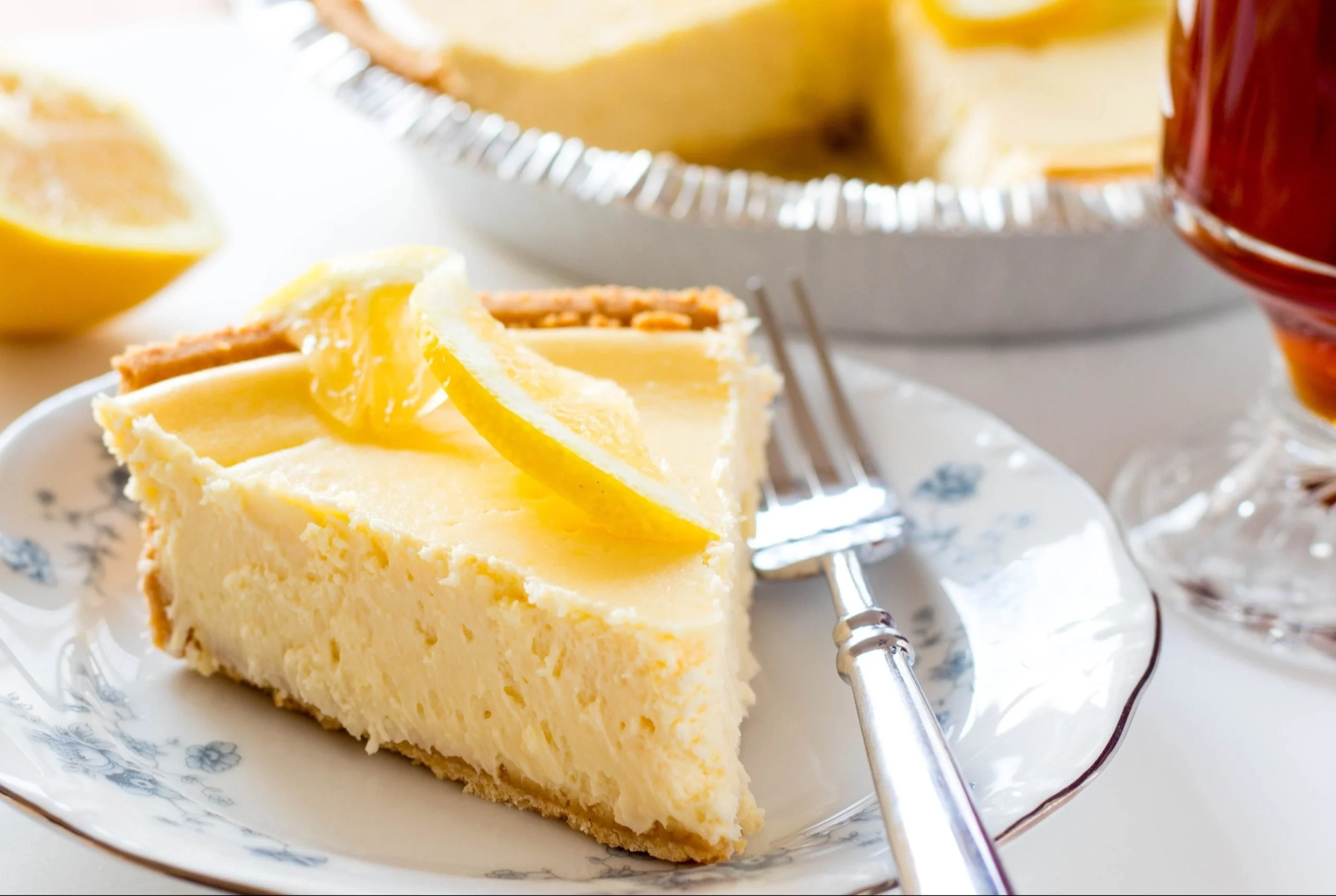 Silky Lemon Cheesecake Delight