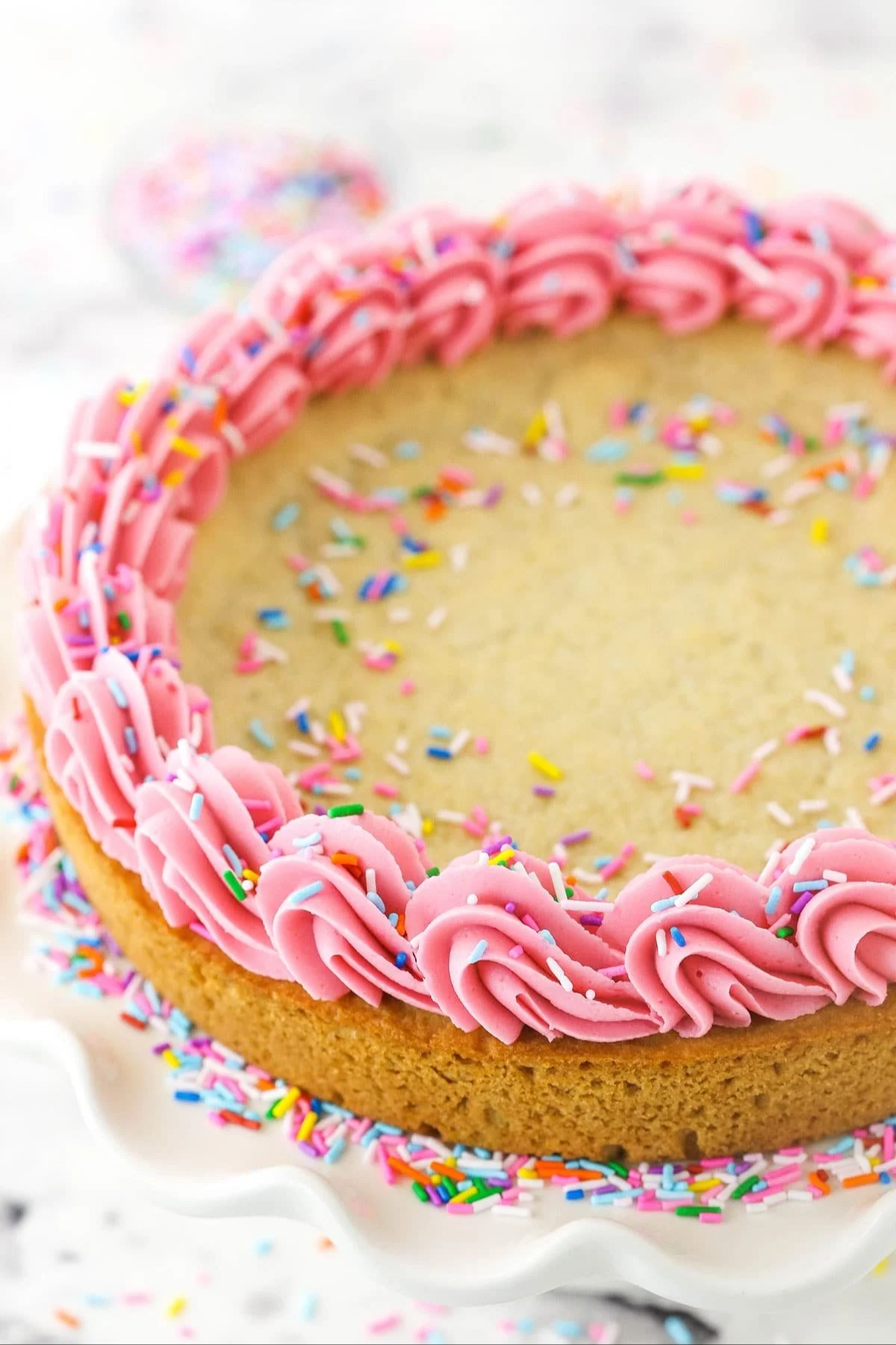 Simple Sugar Cookie Cake Recipe
