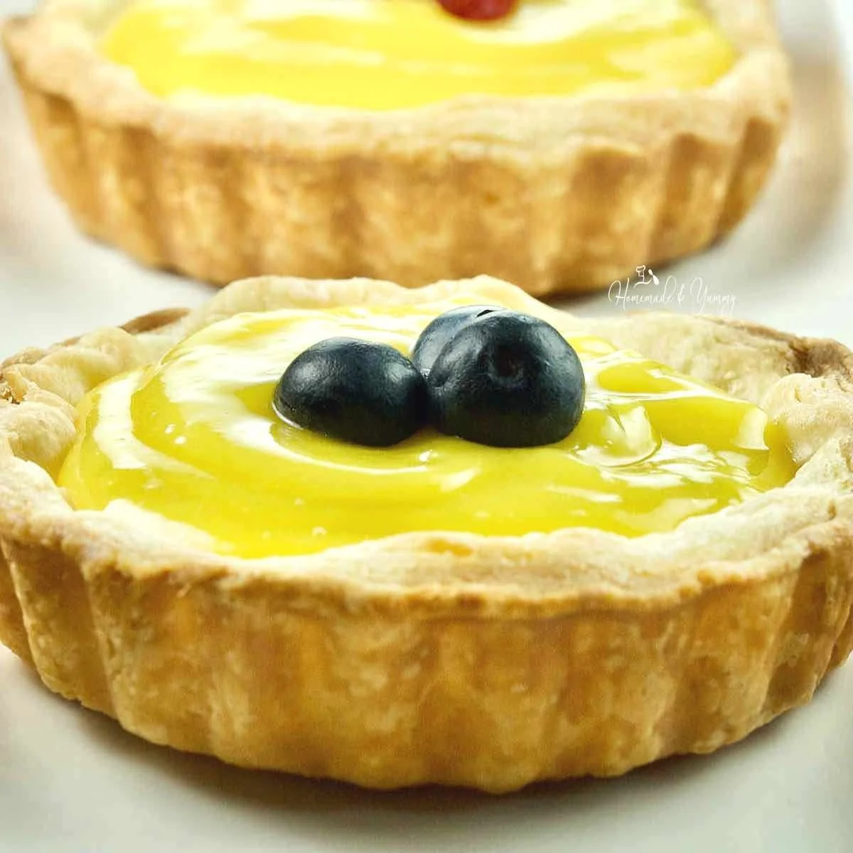 Tangy Lemon Curd Tartlets